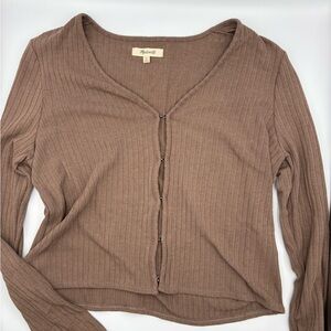 Madewell Ribbed Blouse
